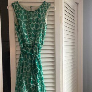 Banana Republic Green Dress, Size 0P